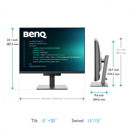 Монитор за програмиране BenQ RD280U, 28.2" Монитор за програмиране BenQ RD280U, 28.2"