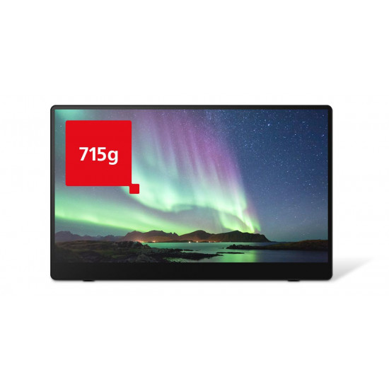 Преносим тъч монитор  RICOH 150BW, OLED, 15.6", 715 г, USB-C, Li-Ion 3740mAh