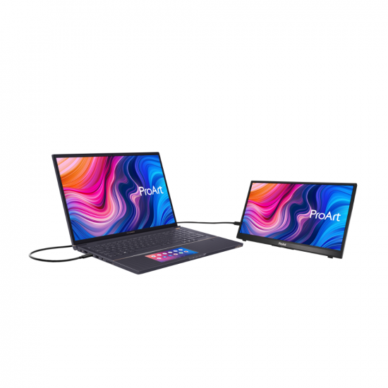 Професионален Монитор ASUS ProArt PA148CTV – 14", IPS, FHD(1920 x 1080), USB-C, Calman Verified, 100% Srgb, 10-Point Touch Професионален Монитор ASUS ProArt PA148CTV – 14", IPS, FHD(1920 x 1080), USB-C, Calman Verified, 100% Srgb, 10-Point Touch