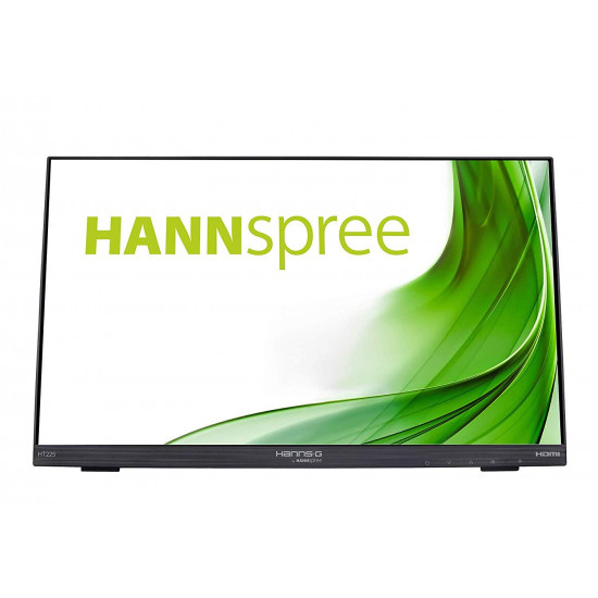 Тъч монитор HANNSPREE HT225HPB, LED, 21.5 inch, Wide, Full HD, Display Port, VGA, HDMI, Черен Тъч монитор HANNSPREE HT225HPB, LED, 21.5 inch, Wide, Full HD, Display Port, VGA, HDMI, Черен