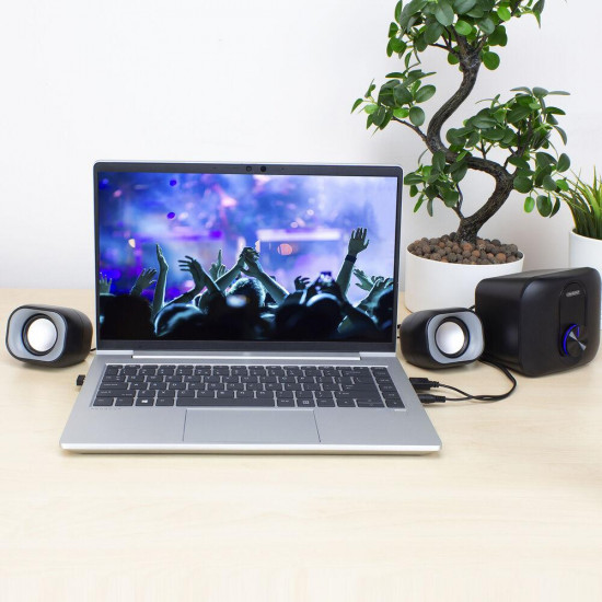 Озвучителна система EWENT Eminent 2.1, 3.5 mm, USB, 11W Озвучителна система EWENT Eminent 2.1, 3.5 mm, USB, 11W