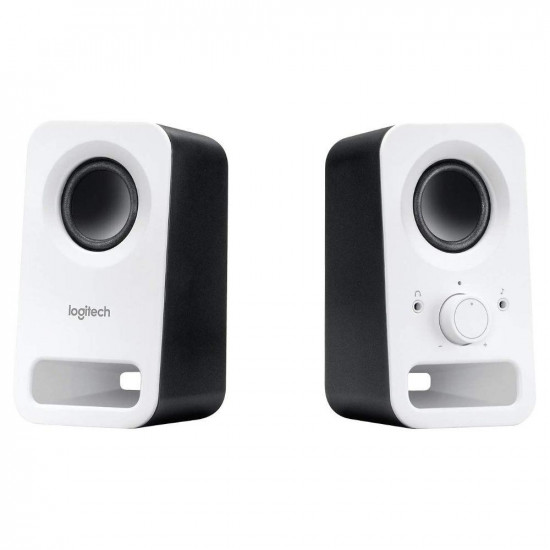 Тонколони Logitech Z150, 2.0, 3 W, 220V, Бели Тонколони Logitech Z150, 2.0, 3 W, 220V, Бели