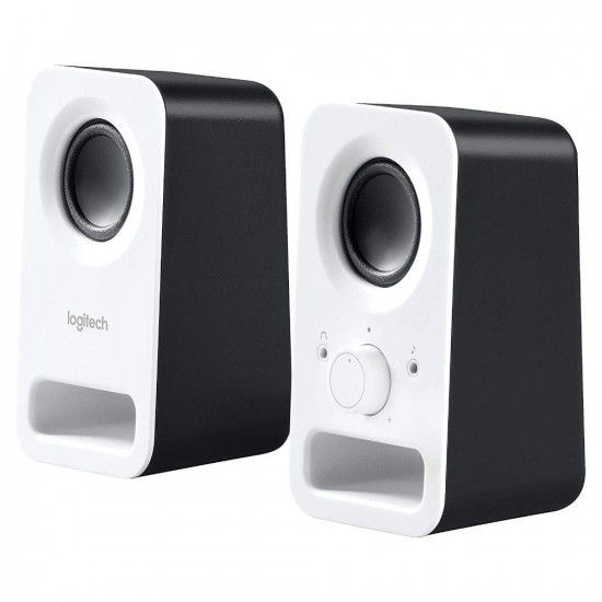 Тонколони Logitech Z150, 2.0, 3 W, 220V, Бели Тонколони Logitech Z150, 2.0, 3 W, 220V, Бели