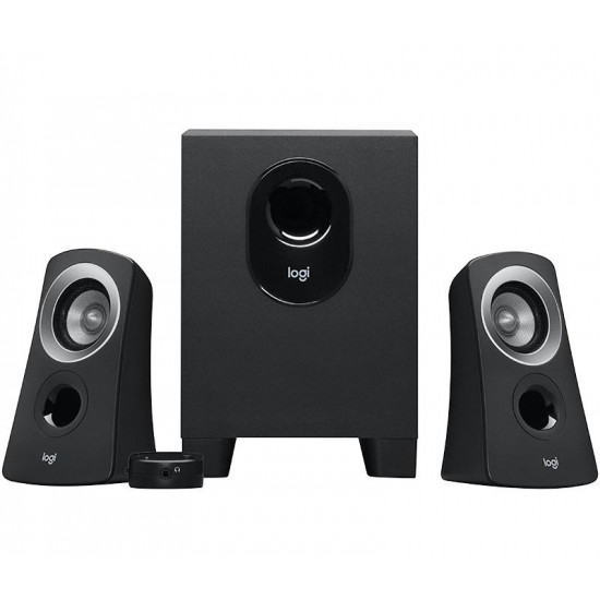 Тонколони Logitech Z313, 2.1, 25W, Черен Тонколони Logitech Z313, 2.1, 25W, Черен
