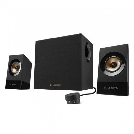Тонколони Logitech Z533, 2.1, 60W, Черен Тонколони Logitech Z533, 2.1, 60W, Черен