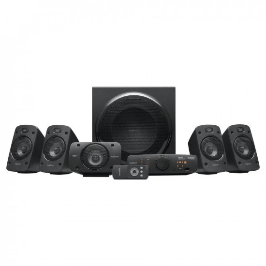 Тонколони Logitech Z906, 5.1, 500W, Черен Тонколони Logitech Z906, 5.1, 500W, Черен