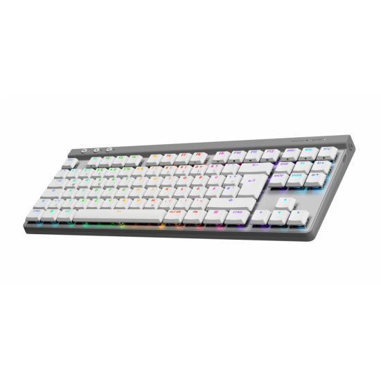 Безжична геймърска клавиатура Logitech G515 Lightspeed TKL White Безжична геймърска клавиатура Logitech G515 Lightspeed TKL White