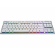 Безжична геймърска механична клавиатура Logitech, G915 TKL White Lightsync RGB, Tactile суичове Безжична геймърска механична клавиатура Logitech, G915 TKL White Lightsync RGB, Tactile суичове
