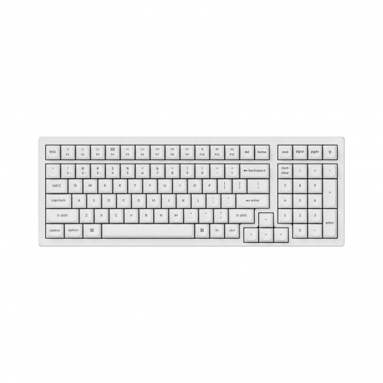 Геймърска Механична клавиатура Keychron K4 Pro White K4P-O3 Геймърска Механична клавиатура Keychron K4 Pro White K4P-O3