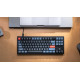Геймърска Механична клавиатура Keychron V3 TKL Knob QMK Carbon Black, Keychron K Pro Blue Switch, RGB Backlight Геймърска Механична клавиатура Keychron V3 TKL Knob QMK Carbon Black, Keychron K Pro Blue Switch, RGB Backlight