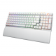 Геймърска безжична Клавиатура ASUS ROG Strix Scope II 96 - Moonlight White
