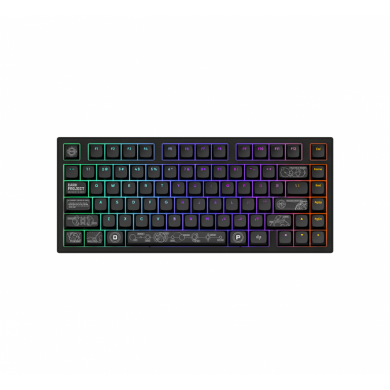 Геймърскa безжична клавиатура Dark Project ALU81A Terra Nova Black RGB Геймърскa безжична клавиатура Dark Project ALU81A Terra Nova Black RGB