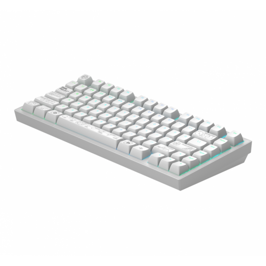 Геймърскa безжична клавиатура Dark Project ALU81A Terra Nova White RGB Геймърскa безжична клавиатура Dark Project ALU81A Terra Nova White RGB
