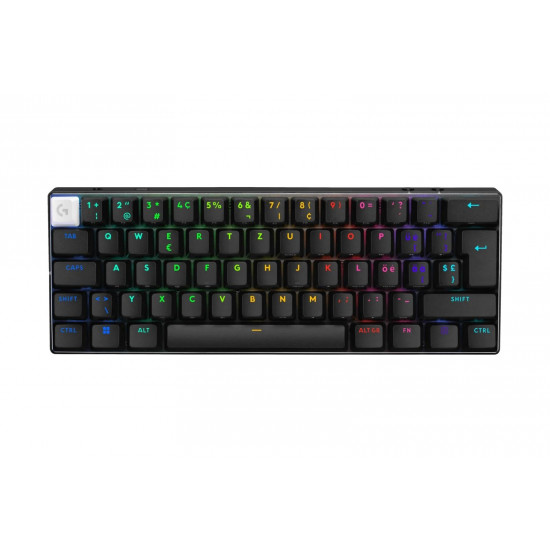Геймърска клавиатура Logitech Pro X 60 Tactile black Геймърска клавиатура Logitech Pro X 60 Tactile black