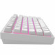 Геймърскa механична клавиатура Dark Project ALU81A Terra Nostra White RGB Геймърскa механична клавиатура Dark Project ALU81A Terra Nostra White RGB