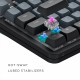 Геймърскa механична клавиатура Dark Project ALU87A Midnight RGB Геймърскa механична клавиатура Dark Project ALU87A Midnight RGB