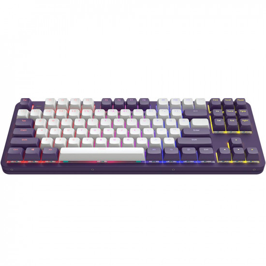 Геймърскa механична клавиатура Dark Project ALU87A Violet RGB - TKL Геймърскa механична клавиатура Dark Project ALU87A Violet RGB - TKL