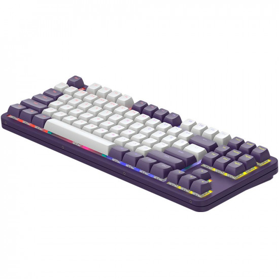 Геймърскa механична клавиатура Dark Project ALU87A Violet RGB - TKL Геймърскa механична клавиатура Dark Project ALU87A Violet RGB - TKL