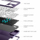 Геймърскa механична клавиатура Dark Project ALU87A Violet RGB - TKL Геймърскa механична клавиатура Dark Project ALU87A Violet RGB - TKL