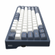 Геймърскa механична клавиатура Dark Project KD83A Ivory/Navy Blue RGB 75% - G3MS Sapphire Switches, PBT Геймърскa механична клавиатура Dark Project KD83A Ivory/Navy Blue RGB 75% - G3MS Sapphire Switches, PBT