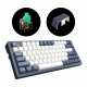 Геймърскa механична клавиатура Dark Project KD83A Ivory/Navy Blue RGB 75% - G3MS Sapphire Switches, PBT Геймърскa механична клавиатура Dark Project KD83A Ivory/Navy Blue RGB 75% - G3MS Sapphire Switches, PBT