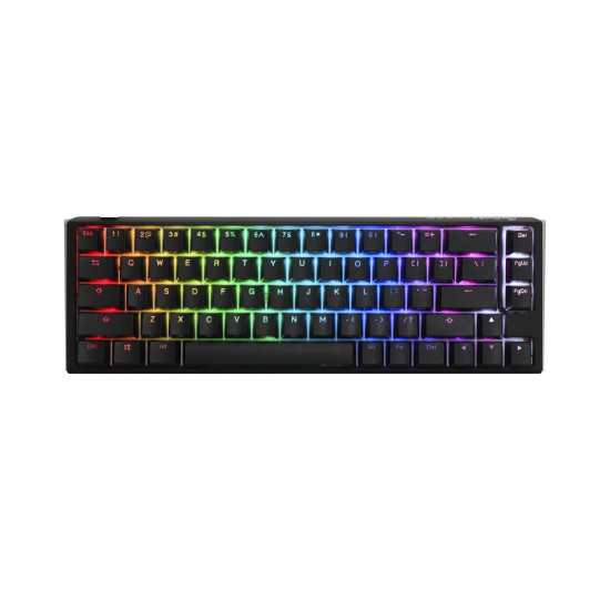 Геймърскa механична клавиатура Ducky One 3 Classic SF 65%, Hotswap Cherry MX Clear RGB, PBT Keycaps Геймърскa механична клавиатура Ducky One 3 Classic SF 65%, Hotswap Cherry MX Clear RGB, PBT Keycaps