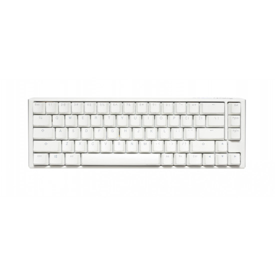 Геймърскa механична клавиатура Ducky One 3 Pure White SF 65%, Hotswap Cherry MX Black, RGB, PBT Keycaps Геймърскa механична клавиатура Ducky One 3 Pure White SF 65%, Hotswap Cherry MX Black, RGB, PBT Keycaps
