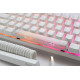 Геймърскa механична клавиатура Ducky One 3 Pure White SF 65%, Hotswap Cherry MX Black, RGB, PBT Keycaps Геймърскa механична клавиатура Ducky One 3 Pure White SF 65%, Hotswap Cherry MX Black, RGB, PBT Keycaps