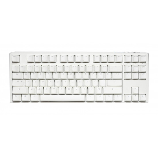Геймърскa механична клавиатура Ducky One 3 Pure White TKL Hotswap Cherry MX Blue, RGB, PBT Keycaps Геймърскa механична клавиатура Ducky One 3 Pure White TKL Hotswap Cherry MX Blue, RGB, PBT Keycaps