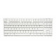 Геймърскa механична клавиатура Ducky One 3 Pure White TKL Hotswap Cherry MX Clear, RGB, PBT Keycaps