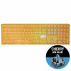 Геймърскa механична клавиатура Ducky One 3 Yellow Full-Size, Cherry MX Blue Геймърскa механична клавиатура Ducky One 3 Yellow Full-Size, Cherry MX Blue