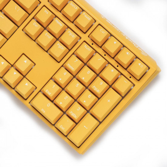 Геймърскa механична клавиатура Ducky One 3 Yellow Full-Size, Cherry MX Blue Геймърскa механична клавиатура Ducky One 3 Yellow Full-Size, Cherry MX Blue