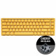 Геймърскa механична клавиатура Ducky One 3 Yellow SF 65%, Cherry MX Black Геймърскa механична клавиатура Ducky One 3 Yellow SF 65%, Cherry MX Black