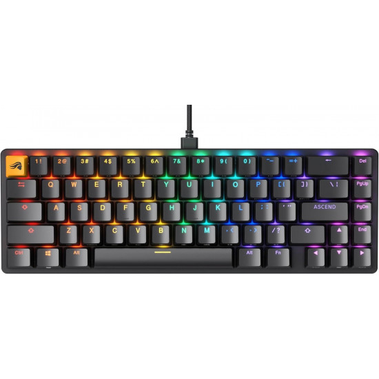 Геймърска механична клавиатура Glorious GMMK 2 Black Compact- Fox Switches US-Layout Геймърска механична клавиатура Glorious GMMK 2 Black Compact- Fox Switches US-Layout