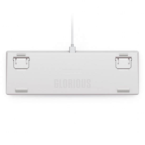 Геймърска механична клавиатура Glorious GMMK 2 White Compact- Fox Switches US-Layout Геймърска механична клавиатура Glorious GMMK 2 White Compact- Fox Switches US-Layout