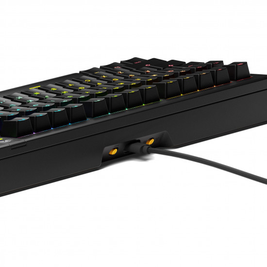 Геймърска механична клавиатура Glorious GMMK 3 75% Black - Fox Linear Switches Геймърска механична клавиатура Glorious GMMK 3 75% Black - Fox Linear Switches
