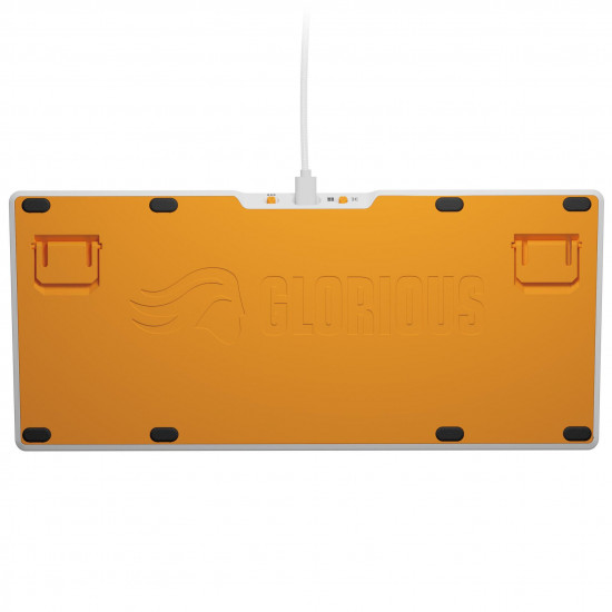 Геймърска механична клавиатура Glorious GMMK 3 75% White - Fox Linear Switches Геймърска механична клавиатура Glorious GMMK 3 75% White - Fox Linear Switches