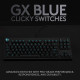 Геймърска механична клавиатура Logitech G Pro Clicky RGB Геймърска механична клавиатура Logitech G Pro Clicky RGB