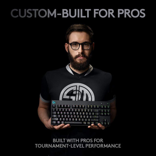 Геймърска механична клавиатура Logitech G Pro Clicky RGB Геймърска механична клавиатура Logitech G Pro Clicky RGB