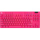 Геймърска механична клавиатура Logitech G Pro X TKL Lightspeed Tactile Switch, Magenta Геймърска механична клавиатура Logitech G Pro X TKL Lightspeed Tactile Switch, Magenta