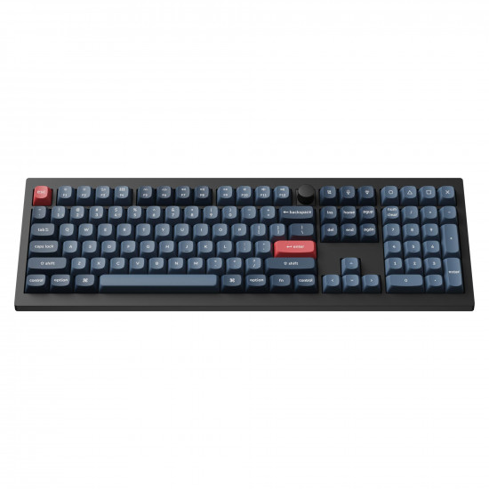 Механична клавиатура Keychron V6 MAX QMK Carbon Black - Wireless, Full-Size Механична клавиатура Keychron V6 MAX QMK Carbon Black - Wireless, Full-Size