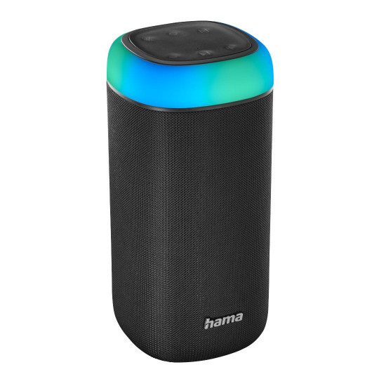 Блутут мобилна колонка HAMA Shine 2.0, 30W, LED, Защита от вода, Черен Блутут мобилна колонка HAMA Shine 2.0, 30W, LED, Защита от вода, Черен