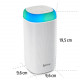 Блутут мобилна колонка HAMA Shine 2.0, 30W, LED, Защита от вода, Бял Блутут мобилна колонка HAMA Shine 2.0, 30W, LED, Защита от вода, Бял