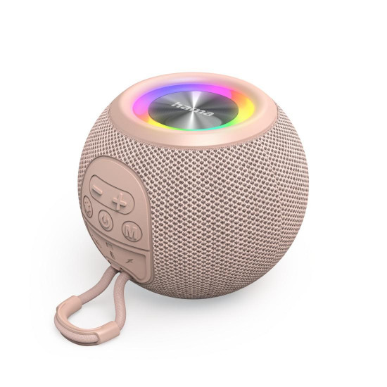 HAMA Блутут колонка "Ball Shape Speaker", 5 светлинни режима, 5W, 188240 HAMA Блутут колонка "Ball Shape Speaker", 5 светлинни режима, 5W, 188240