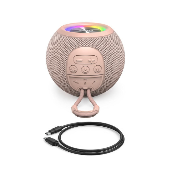 HAMA Блутут колонка "Ball Shape Speaker", 5 светлинни режима, 5W, 188240 HAMA Блутут колонка "Ball Shape Speaker", 5 светлинни режима, 5W, 188240