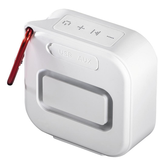 HAMA Блутут мобилна колонка "Pocket 3.0", Waterproof. 3.5W, бяла HAMA Блутут мобилна колонка "Pocket 3.0", Waterproof. 3.5W, бяла
