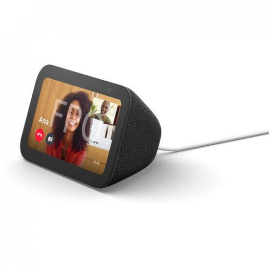 Смарт тонколона Amazon Echo Show 5, Gen 3, сензорен екран, гласов асистент, черен Смарт тонколона Amazon Echo Show 5, Gen 3, сензорен екран, гласов асистент, черен