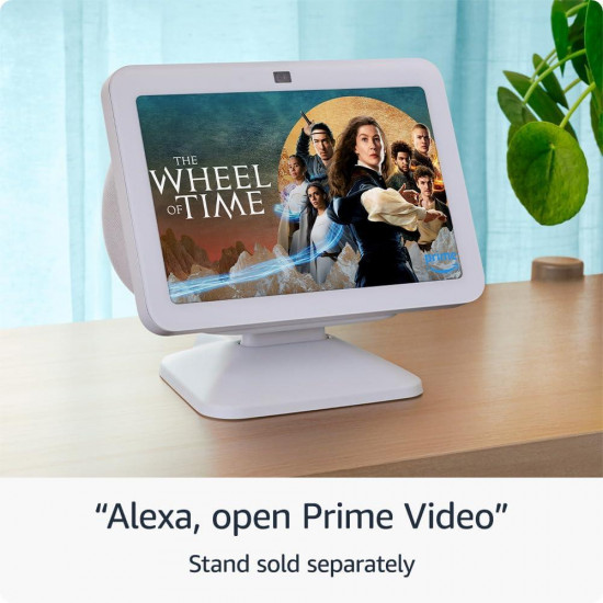 Смарт тонколона Amazon Echo Show 8 (Gen 3), Сензорен екран, Гласов асистент, Бял Смарт тонколона Amazon Echo Show 8 (Gen 3), Сензорен екран, Гласов асистент, Бял