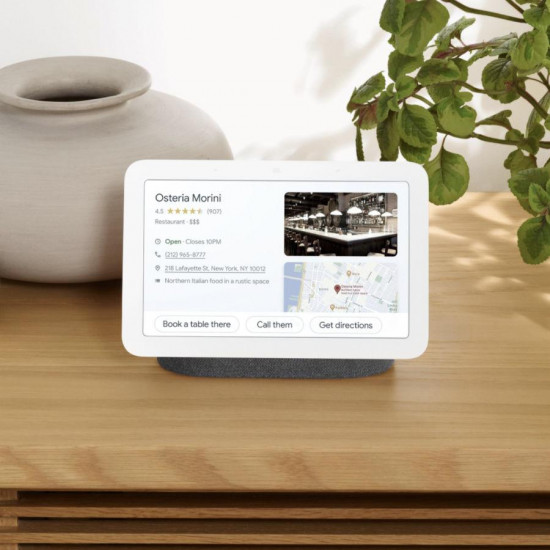 Смарт тонколона Google Nest Hub 2nd gen, Сензорен екран, Гласов асистент, Тъмно сив Смарт тонколона Google Nest Hub 2nd gen, Сензорен екран, Гласов асистент, Тъмно сив