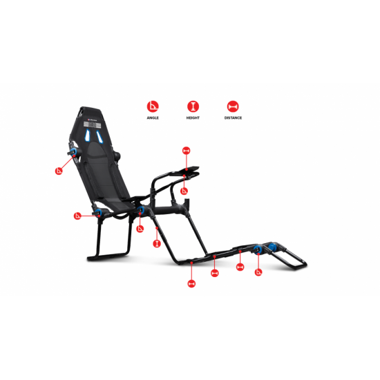 Геймърски стол Next Level F-GT Lite iRacing Edition Геймърски стол Next Level F-GT Lite iRacing Edition